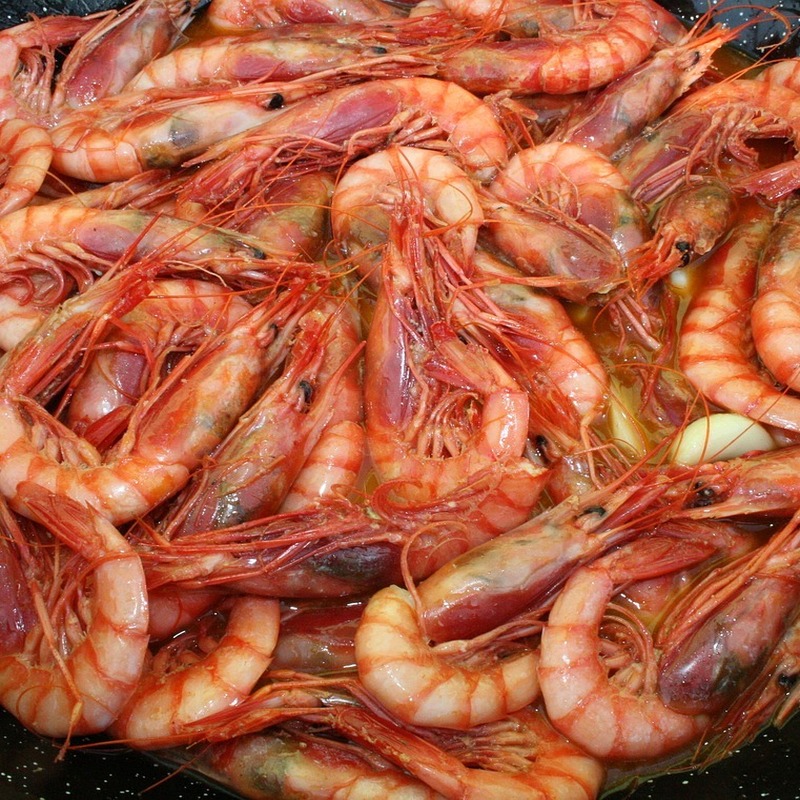 tiger prawns